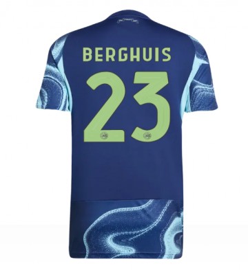 Ajax Steven Berghuis #23 Udebanetrøje 2025-26 Kortærmet